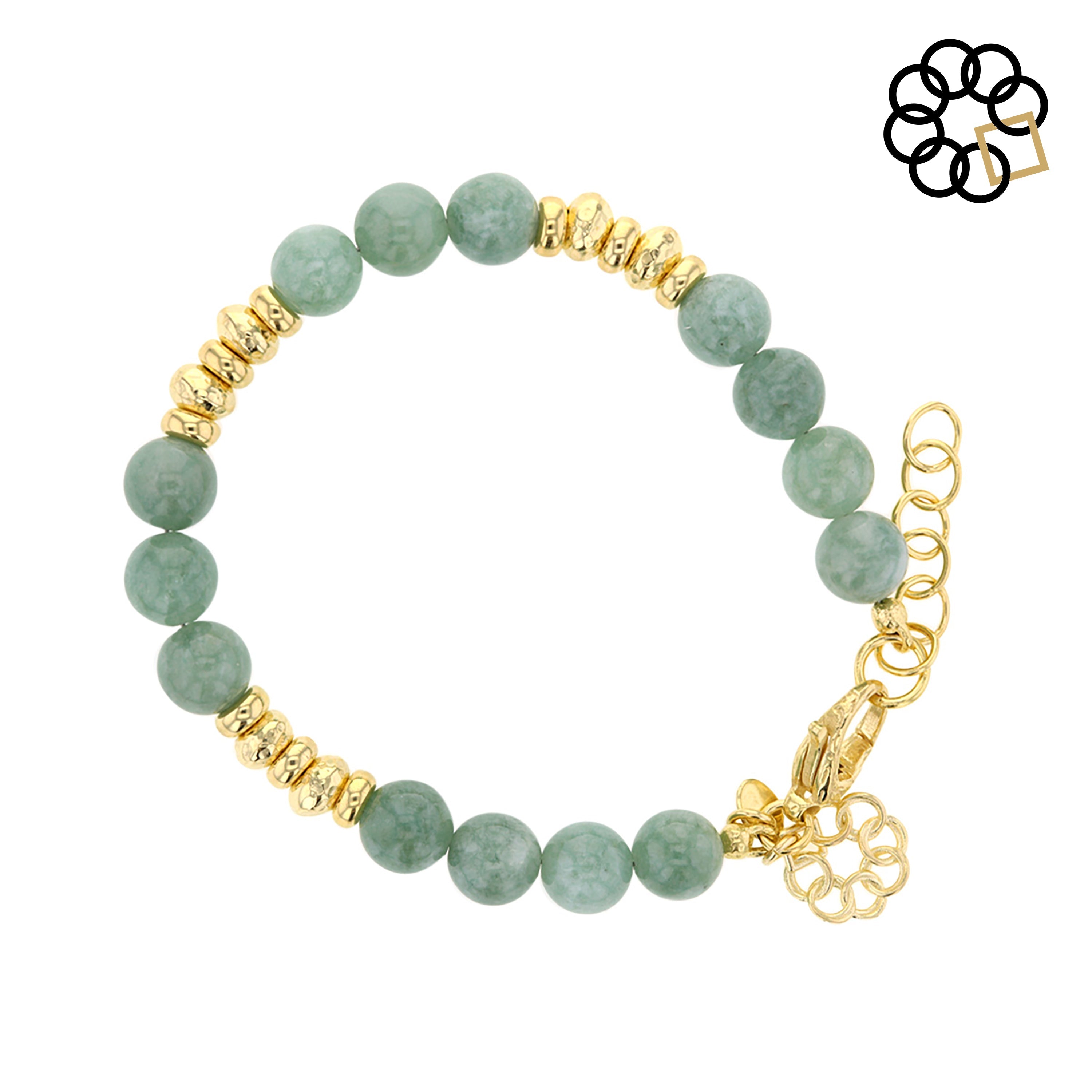 Embrace The Difference Natural Mint Green Burma Jade Beaded