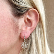 Embrace The Difference® STERLING SILVER MINI DROP EARRINGS