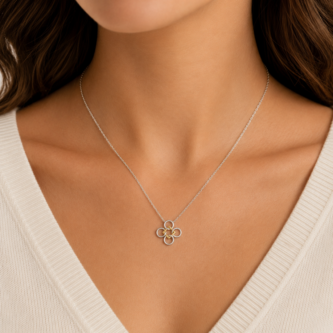 Embrace the Difference® Flower of Connection Necklace