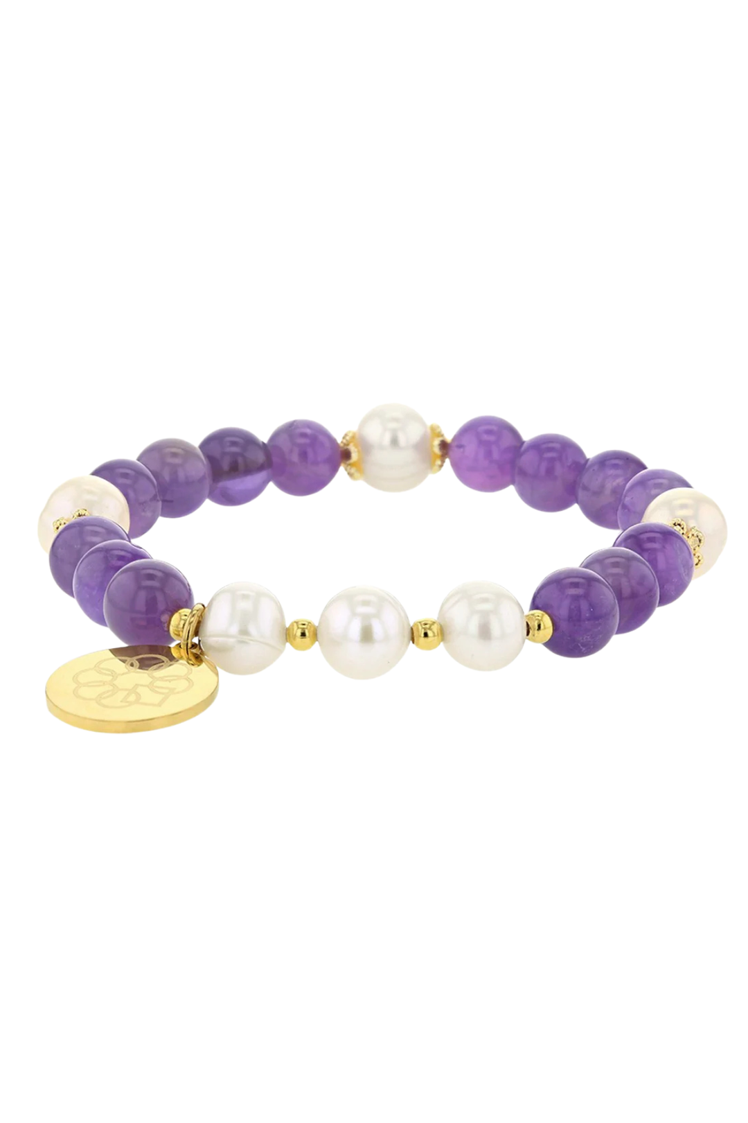Gemstone Beaded Stretch Bracelet