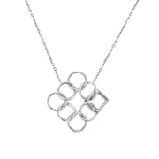 Embrace the Difference® Angled Pendant - Sterling Silver