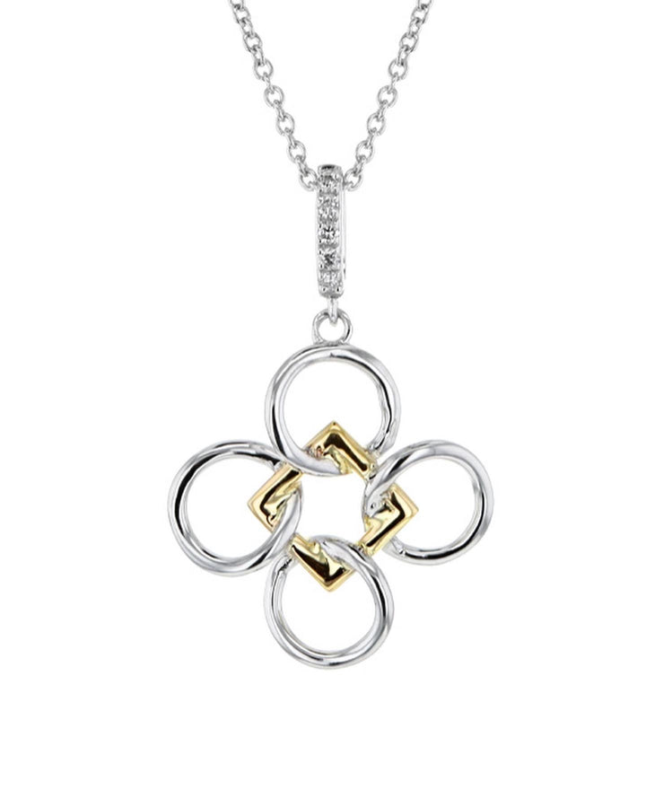 Embrace the Difference® Flower of Connection Necklace