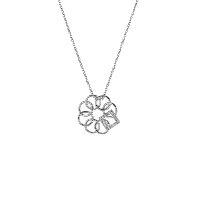 Embrace the Difference® STERLING SILVER & DIAMOND MINI PENDANT