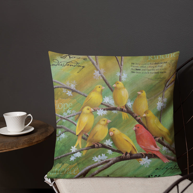 Embrace the Difference® "Painting a Better World" Premium Pillow