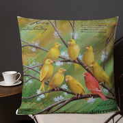 Embrace the Difference® "Painting a Better World" Premium Pillow