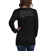 Embrace the Difference® Outwitted Unisex Long Sleeve Tee