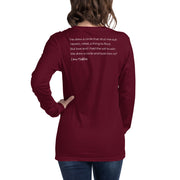 Embrace the Difference® Outwitted Unisex Long Sleeve Tee