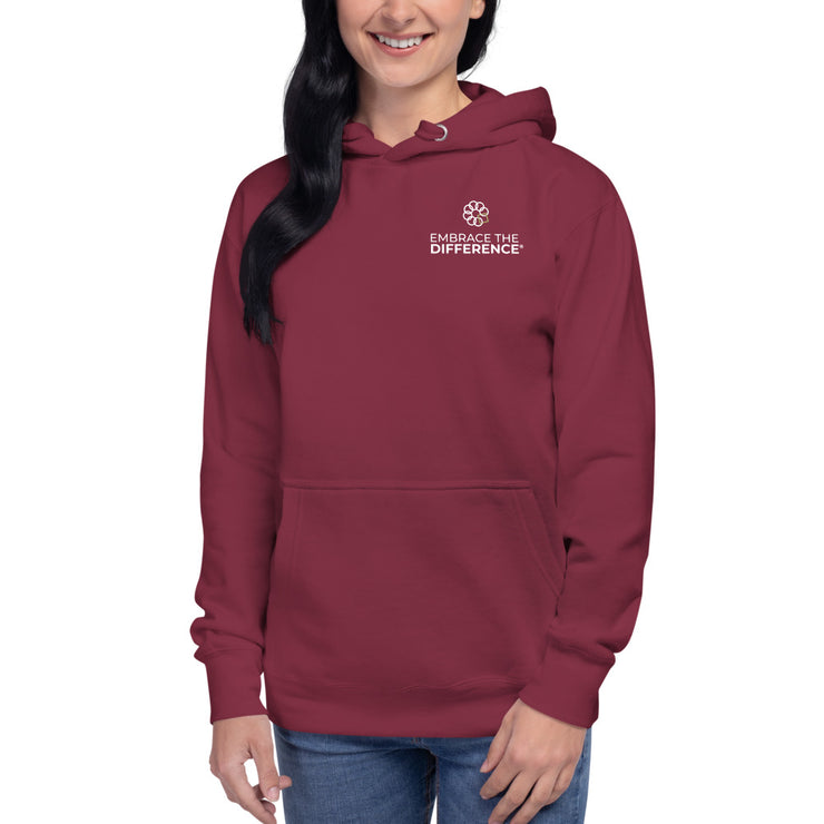 Embrace The Difference® Angels Unisex Hoodie
