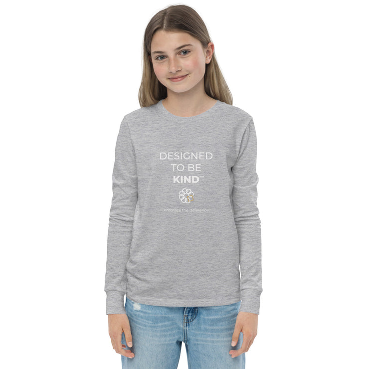 Embrace the Difference® Youth long sleeve tee